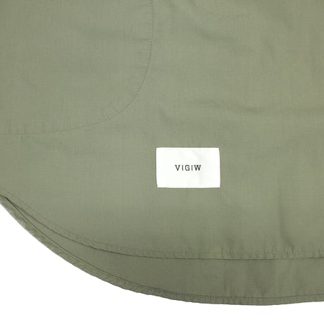 【USED】 VIRGOwearworks "ENVY ZIP SHIRT" / OD Size3(L)