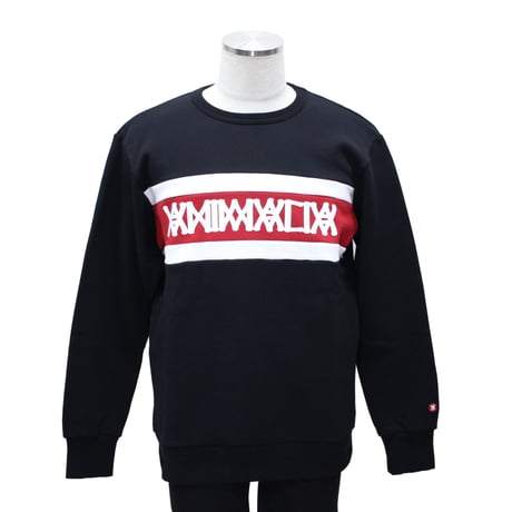 ANIMALIA クルースウェット "Club Sweat" / BLACK