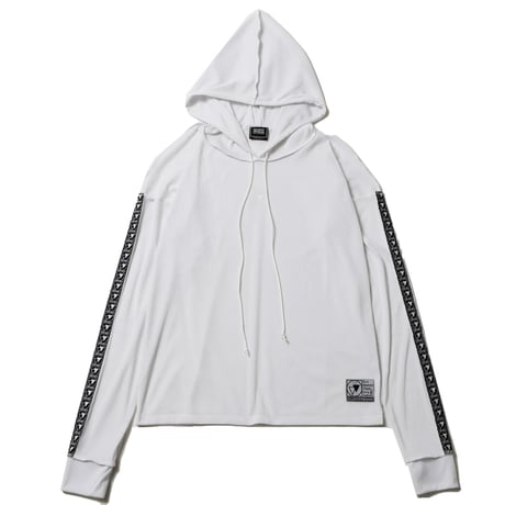 【SILLENT】パーカ "EVIDENCE -Plain Parka-" / WHITE