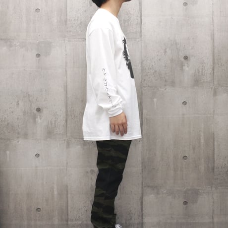 【VIRGOwearworks】ロンT "HOLLY SMOKE" / WHITE