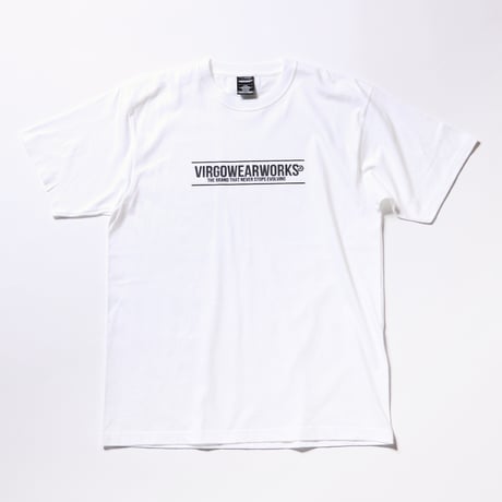 【VIRGOwearworks】 Tシャツ "VIRGO EMBOSS LOGO TEE" / WHITE