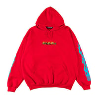 【ROLLING CRADLE】パーカ "TIME TRAVEL HOODIE" / RED