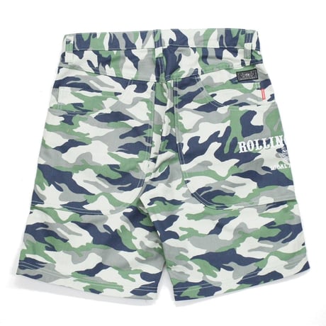 BIG POCKET SHORTS / GREEN