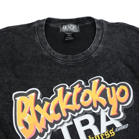 【BLXCK TOKYO】　Tシャツ "DARKNESS FLAVORED TEE"