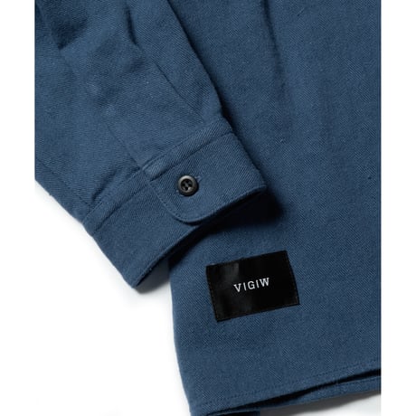 【VIRGOwearworks】シャツ "Vintage finish smart shirts" / BLUE