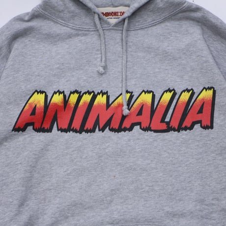 ANIMALIA パーカ "P/O HOODIE : EAGLE" / GRAY