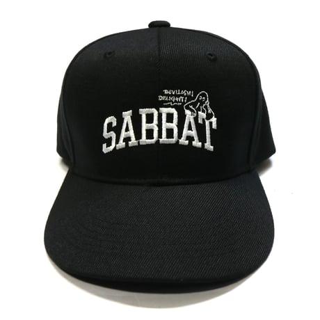 【SABBAT13】 "SABBAT SNAPBACK CAP" / BLACK