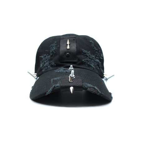 【BLXCK TOKYO】キャップ "Extra Damaged Dad Hat"
