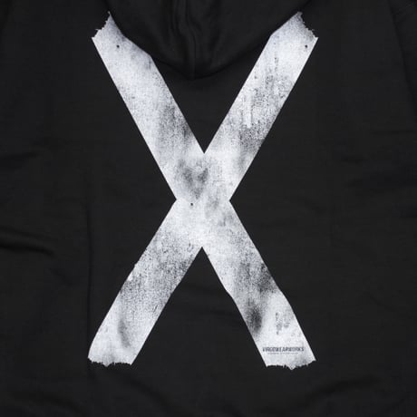 【VIRGOwearworks】 パーカ "CROSS HOODIE" / BLACK
