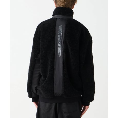【VIRGOwearworks】ボアジャケット "BOA MIRAGE JACKET" / BLACK