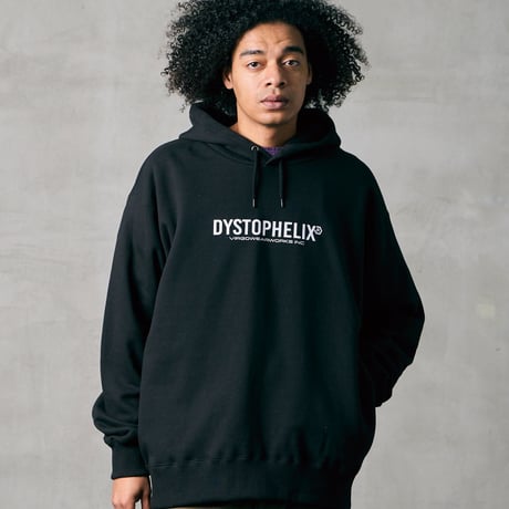 【VIRGOwearworks】 パーカ "CROSS HOODIE" / BLACK