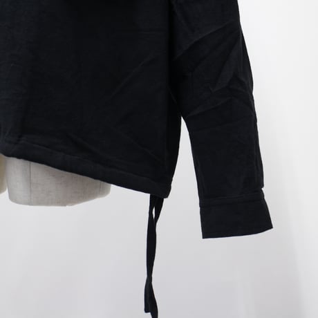 【VIRGOwearworks】ジャケット "Wide and loose shirts jacket" / BLACK