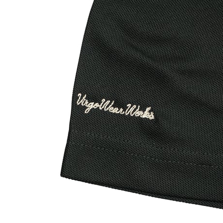 【VIRGOwearworks】  "DRY MOTION POLO" / BLACK