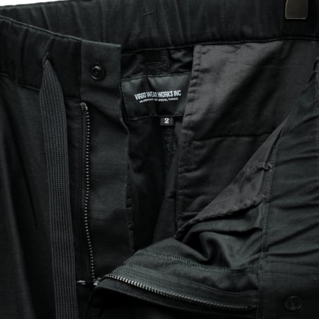 【VIRGOwearworks】カーゴパンツ "TANKER WIDE CARGO PANTS" / BLACK