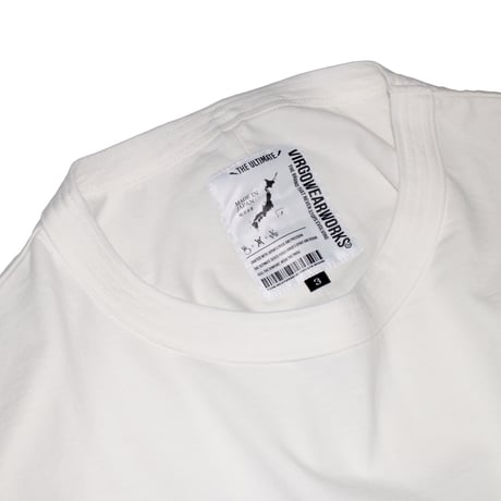 【VIRGOwearworks】 Tシャツ "ULTIMATE [S] RUGGED" / WHITE