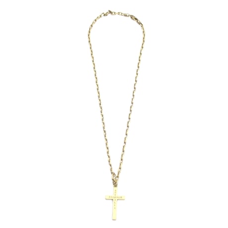 ZINC CROSS / SILVER,BLACK,BRASS