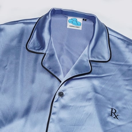 【SLEEPING TABLET】パジャマシャツ "NOBLE [ SILKY PAJAMA SHIRTS ]" / LAVENDER