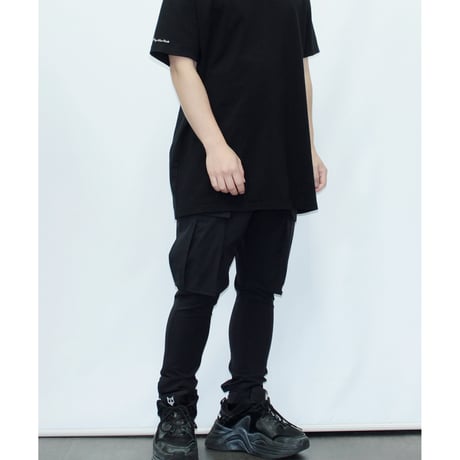 【VIRGOwearworks】 カーゴパンツ "SLIM MILITARY STRETCH CARGO" / BLACK