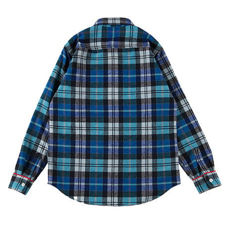 【ROLLING CRADLE】チェックシャツ "CHECK SHIRT" / BLUE