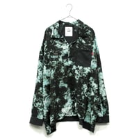 【USED】 VIRGOwearworks "Ebony flowers Shirt" / GREEN Size4(XL)