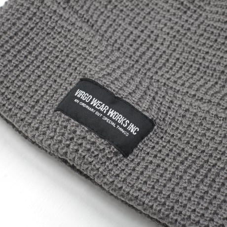 【VIRGOwearworks】ニットキャップ "S/T knit cap" / GRAY