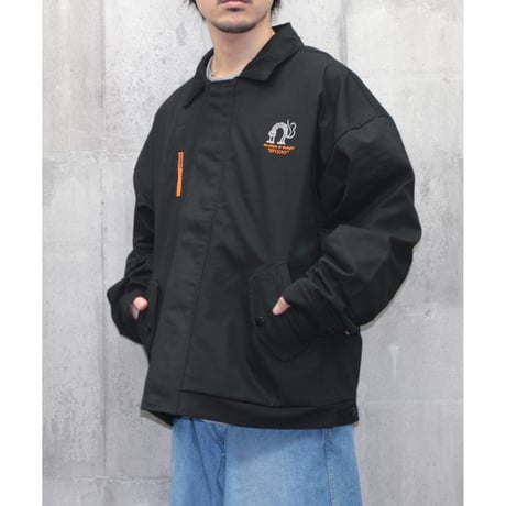【SABBAT13】ブルゾン "BLACK CAT SWING TOP" / BLACK