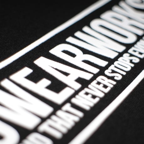 【VIRGOwearworks】 Tシャツ "VIRGO EMBOSS LOGO TEE" / BLACK