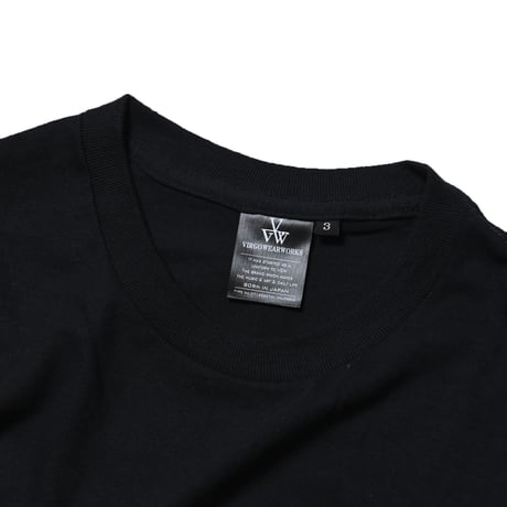 【VIRGOwearworks】Tシャツ "Skate S/S" / BLACK