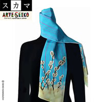 No.22  SCA★SCAMA スカマ【ねこやなぎの空】オリジナルハンドメイド少数販売品 / Original handmade item for sale in small quantities