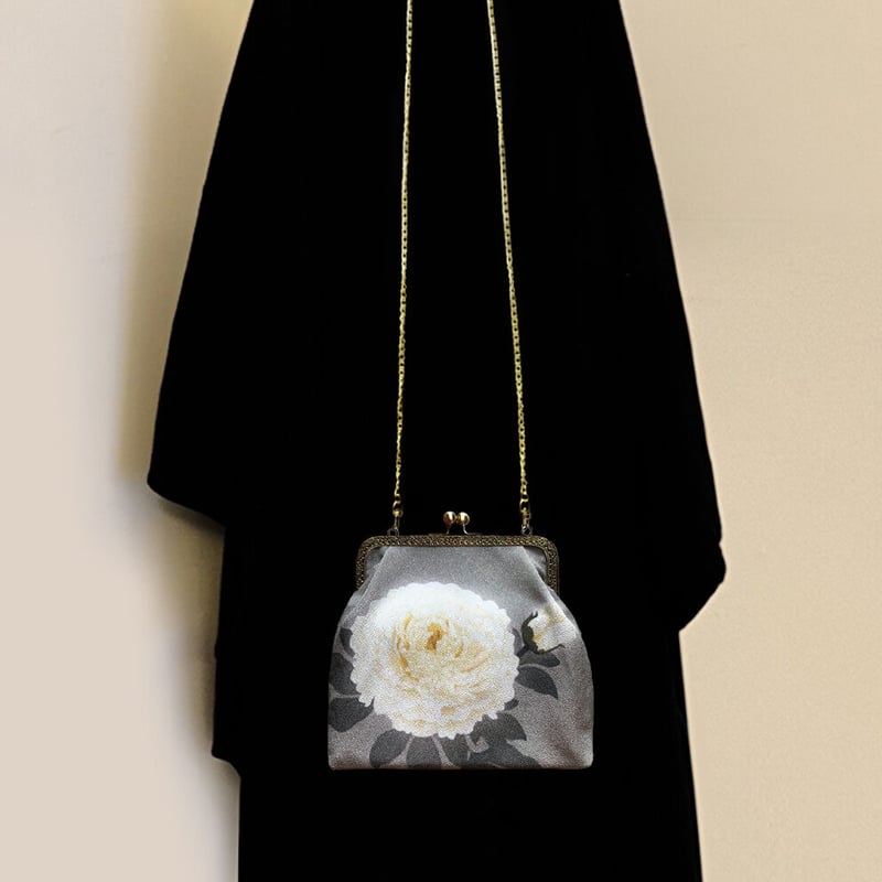 🌟2WAY Epocheエポシェ【芍薬 ｼｬｸﾔｸ】本体内ポケット＋ Pポーチ付