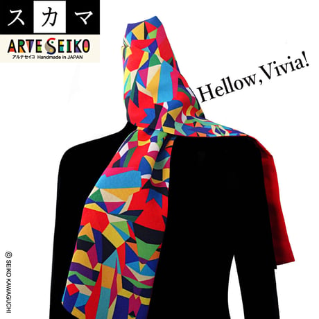 No.13 SCA★SCAMA【 Hellow, Vivia! 】オリジナルハンドメイド少数販売品 / Original handmade item
