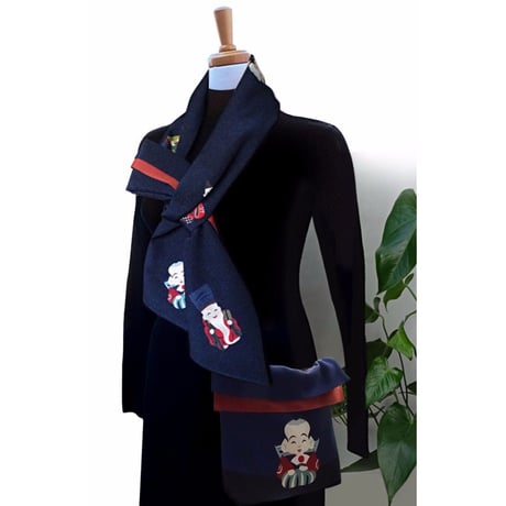 No.32 SCA★SCAMA スカマ【にこにこ寄せ】オリジナルハンドメイド少数販売品 / Original handmade item