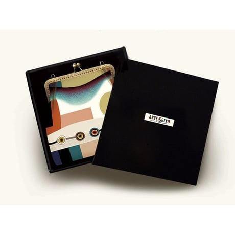 🌟2WAY Epocheエポシェ【ハーモニー】本体内ポケット＋Pポーチ付オリジナルプリント&ハンドメイド 少数販売品