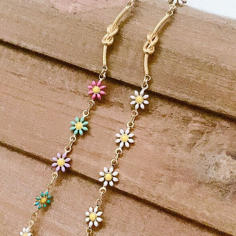 ohana smile⭐︎♡AAAAA+ゴールドタイチンルチルブレスレット