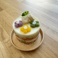 鶏肉と野菜のお花畑Cake