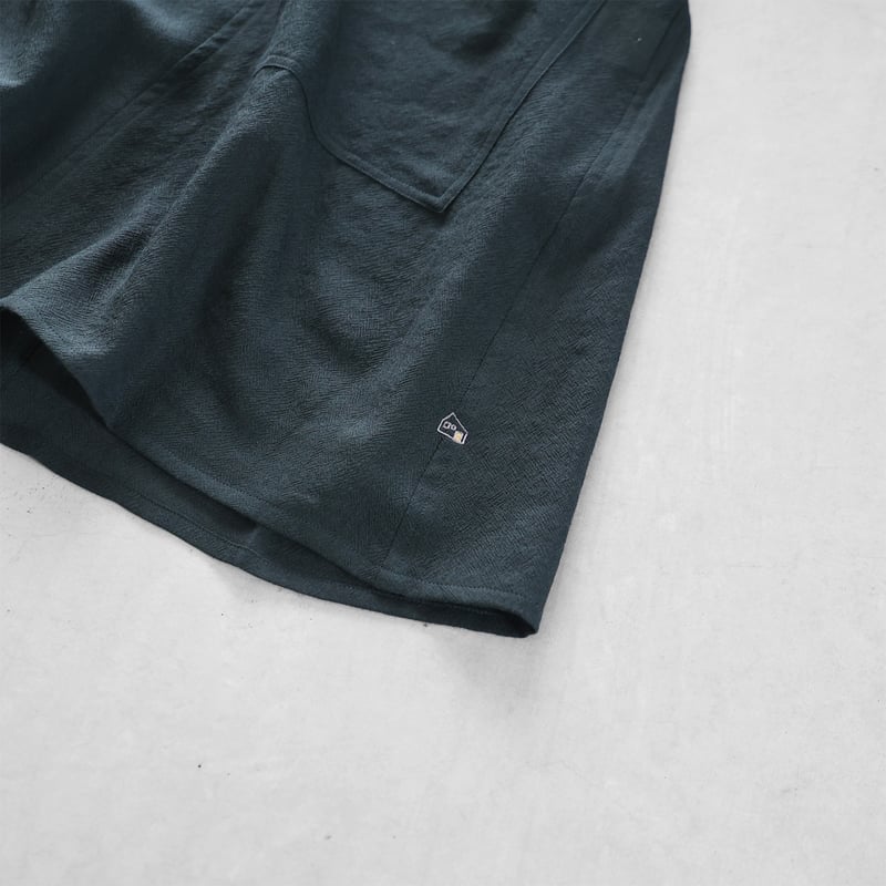 ウォッシャブルウールロングカーディガン（ダークグリーン）【ユニ