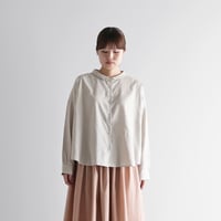 トリプルガーゼ　スカート(五感) シャトルトリプルガーゼロングスカート（ダークネイビー