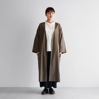 やわらかラミーリネンスカートパンツ（萌黄色）【ユニセックス】505