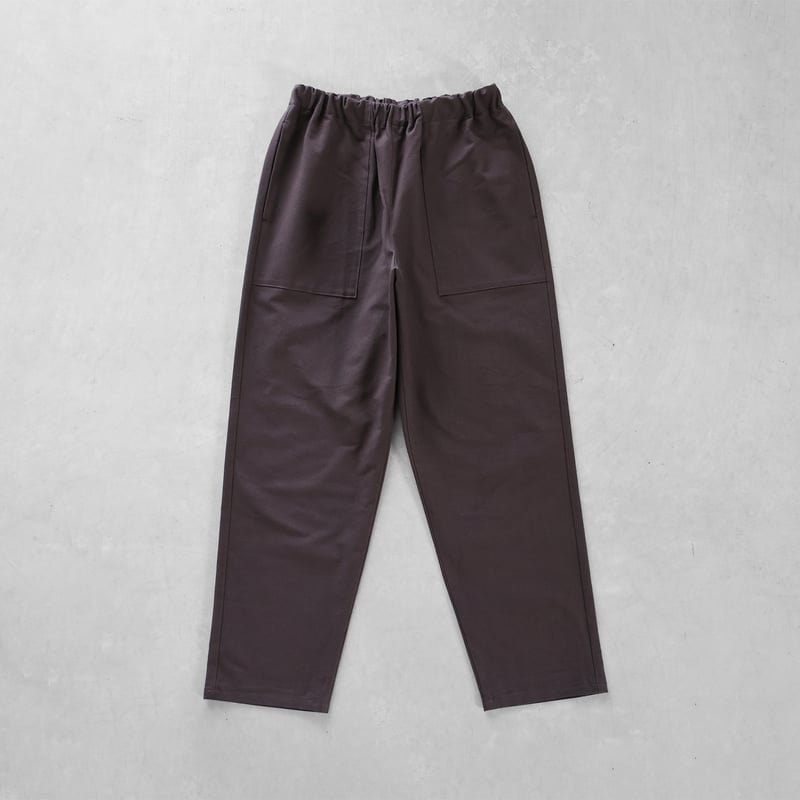 スヴィンオックスフォードイージーワークパンツ(ブラウングレー)【ユニ