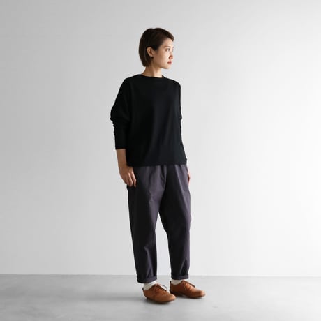 バフクロスイージープレーンパンツ（ダークグレー）【ユニセックス】510