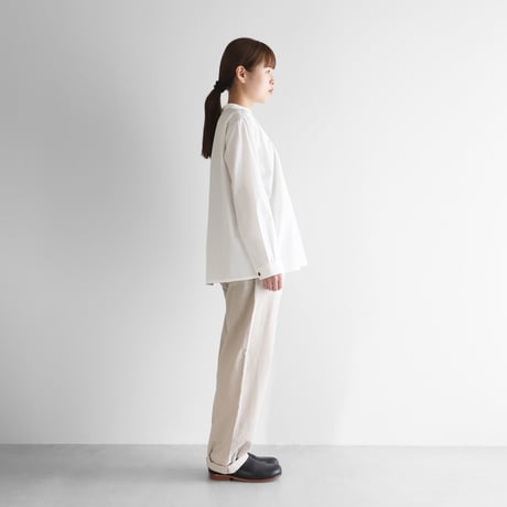 やわらかシーチングコットンイージーワークパンツL（グレージュ）【ユニセックス】507L