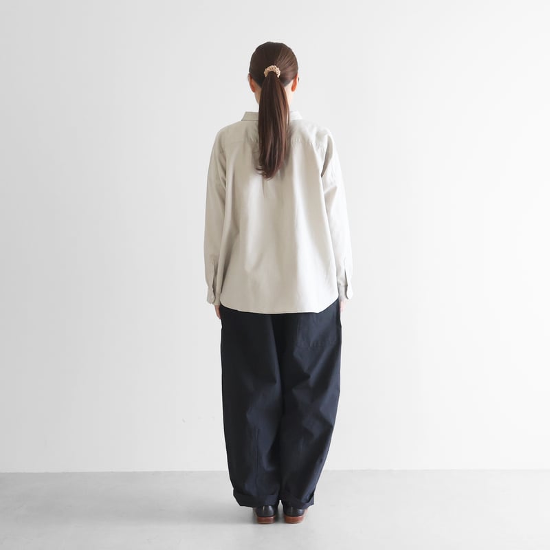 値下げ　新品HUIS 506L HUIS |シャトルコーデュロイバルーンパンツロング（極太畝・オフ