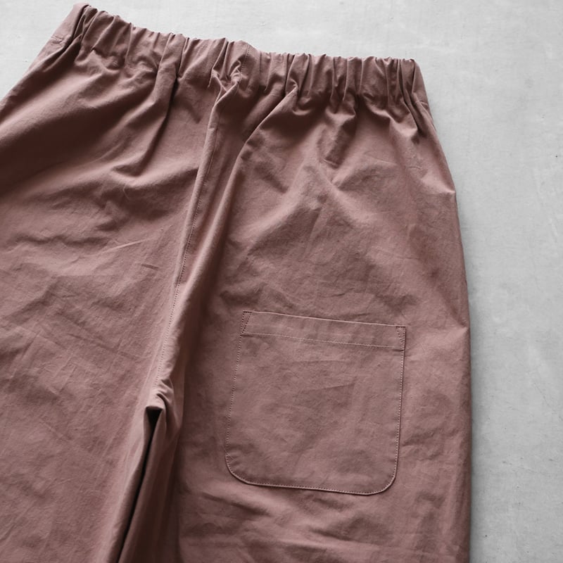 バフクロスバルーンパンツロング（ピンク）【ユニセックス】506L