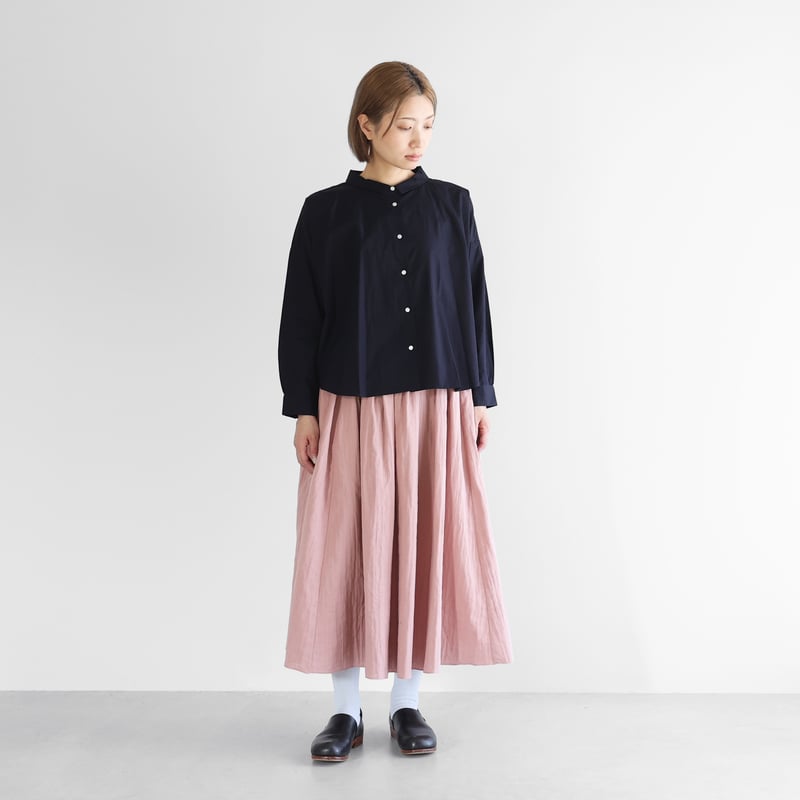 ungrid ガーゼヘンリーsh Ungrid｜アングリッドのTシャツ/カットソー（ヘンリーネック）通販