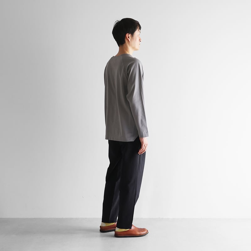 スヴィンオックスフォードイージープレーンパンツ（ブラック）【ユニ