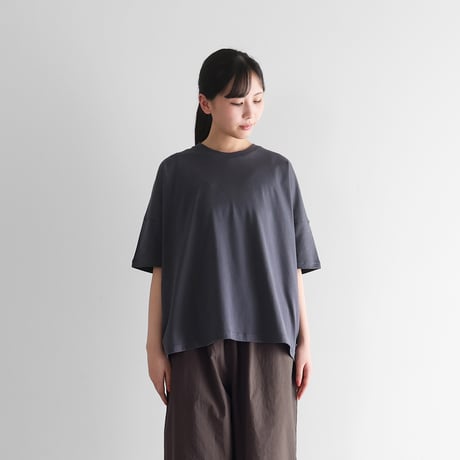 HUIS 　SUVIN COTTON半袖ポロカットソー HUIS in house］SUVIN COTTON半袖ポロカットソー（ホワイト）【レディス
