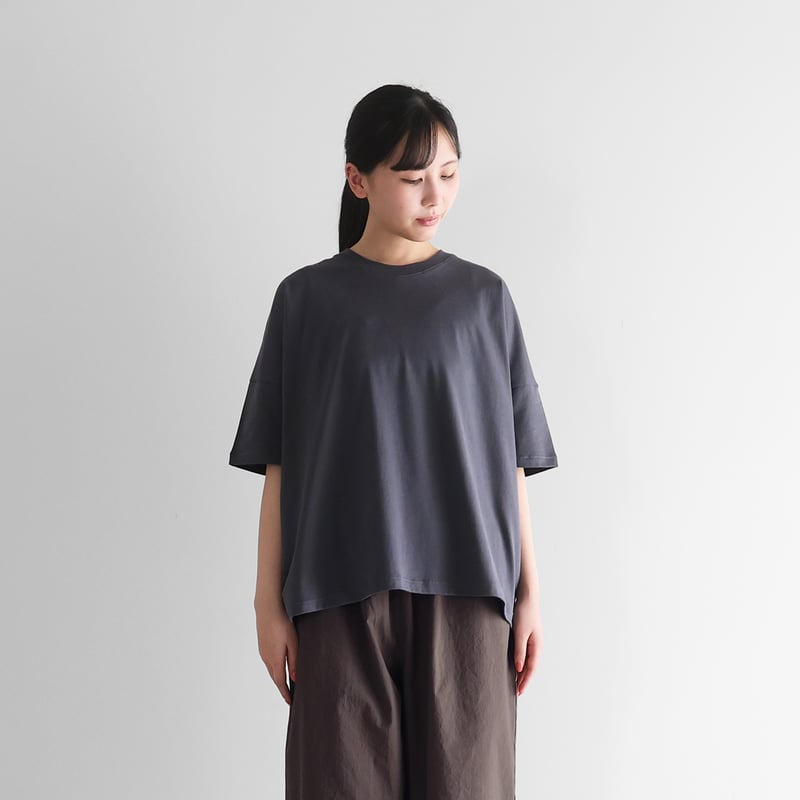 HUIS SUVIN COTTON半袖ポロカットソー CATEGORY HUIS in house | HUIS