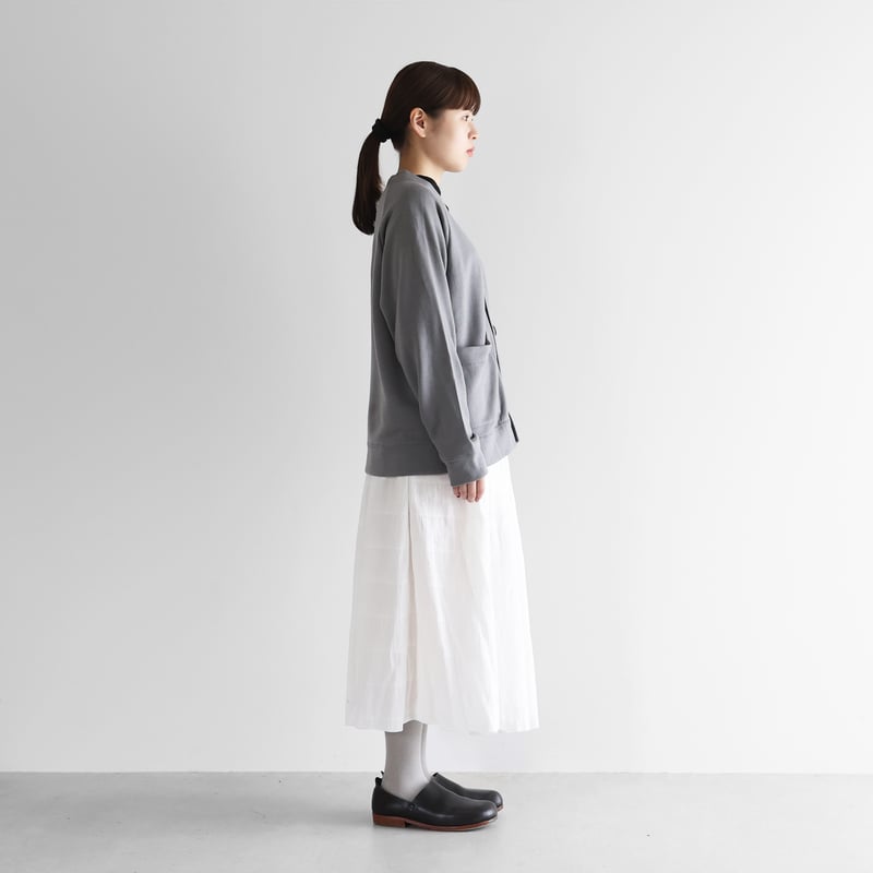 HUIS in house］メリノオプティモウォッシャブルウールスウェット