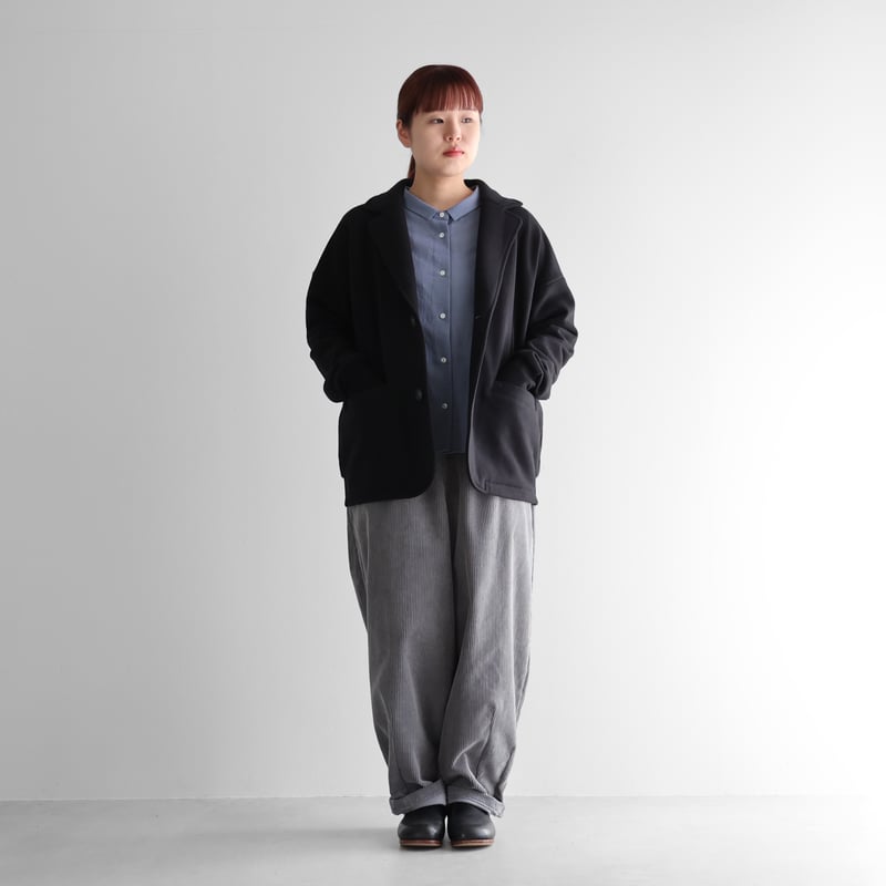 HUIS in house］SUVINスウェットジャケット（ブラック）【ユニセックス