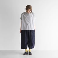 やわらかラミーリネンスカートパンツ（萌黄色）【ユニセックス】505